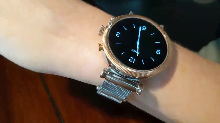 Fossil Women's Gen 4 Sloan HR Stainless Steel Touchscreen Smartwatch Review, Good Looking and Comfor