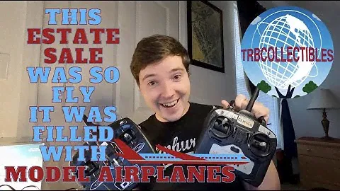 This Estate Sale Was So Fly It Was Filled Model Airplanes!