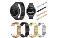 Сменный стальной ремешок для умных смарт-часов fossil gen 4 sport smartwatch 43mm/ gen 4 sport smartwatch 41mm/ gen 4 smartwatch venture hr/ gen 4 smartwatch explorist hr из нержавеющей стали с раскла