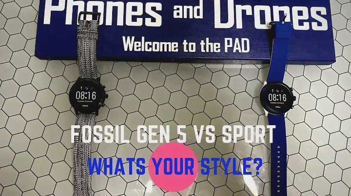 Fossil Gen 5 Vs Sport | Decisions Decisions |