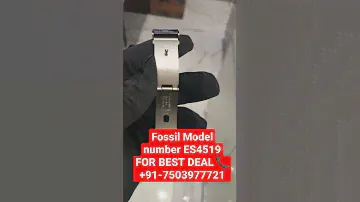 Fossil Riley Mutifunction MODEL NUMBER ES4519 Mrp 9995/- for info call 📞 WhatsApp +91-7503977721