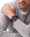 Часы Fossil Blue GMT Silicone 46mm