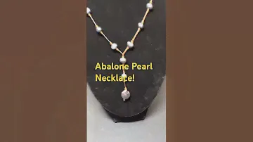 Abalone Pearl Necklace!