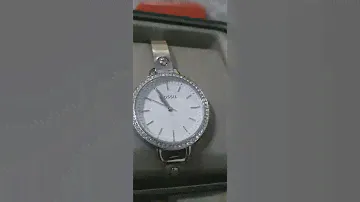 Original Fossil Women Watch Diamonds (Silver)  💎