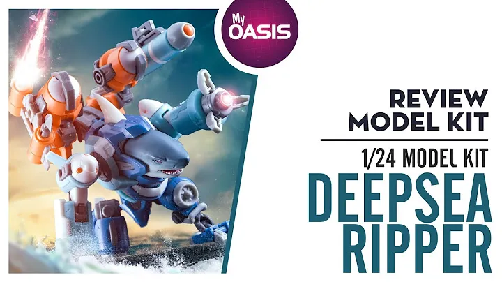 [Tiếng Việt] Review No.57 Man Hunter Deepsea Ripper 1/24 Model Kit