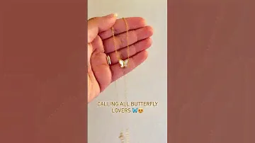 🦋✨ Calling all butterfly lovers! Elevate your style with our stunning Butterfly Pendant Necklace 😍